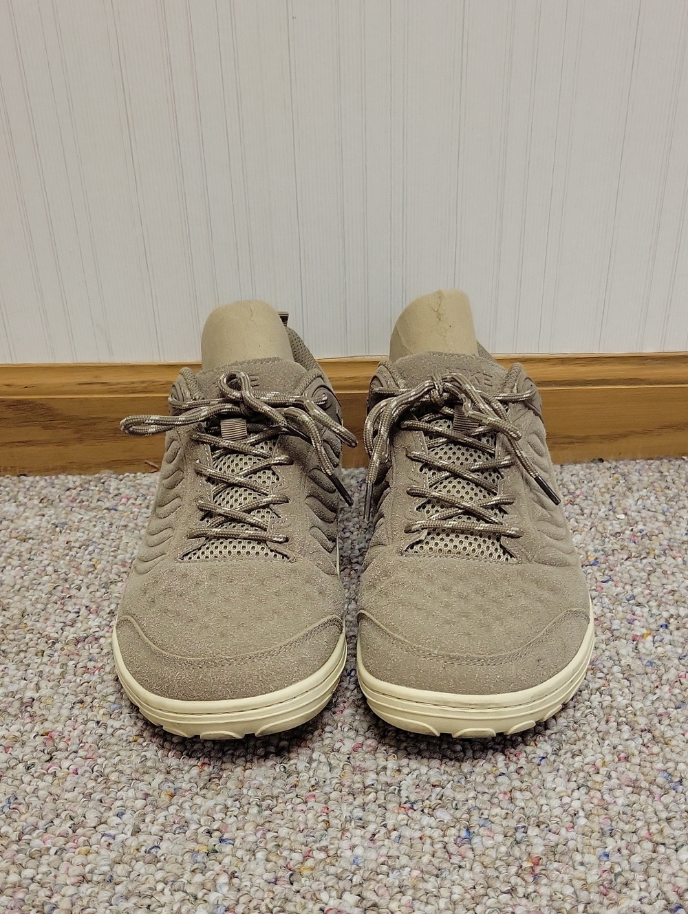 Hike Ridge Plus Tan Suede Casual Sneakers. Women's 9/9.5 Wide Toe Box Athleisure - Picture 3 of 8